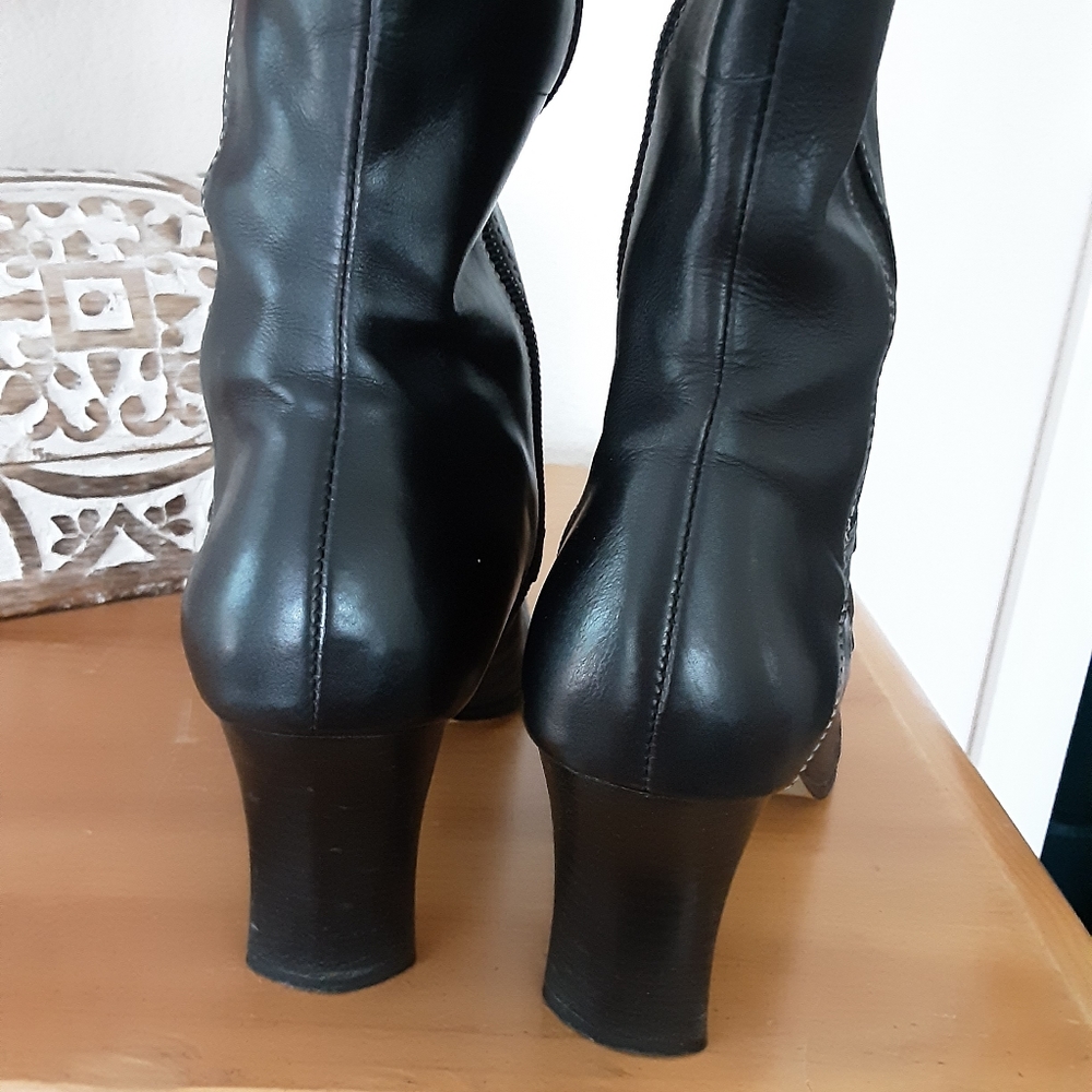 🖤Anne Klein Leather Boots - Picture 4 of 5